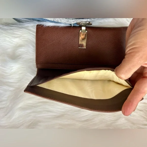BVLGARI Long Leather Wallet Full Inclusion - Picture 6 of 15